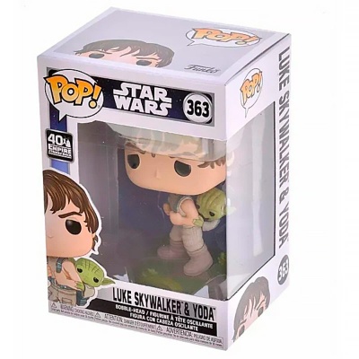 Фигурка Funko POP Звездные войны Люк с Мастером Йода 10 см Funko 46768 5
