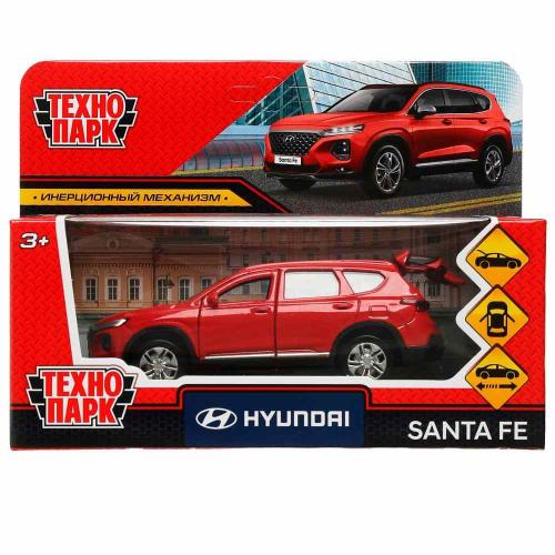 Коллекционная машинка Hyundai Santafe Технопарк SANTAFE2-12-RD фото 6