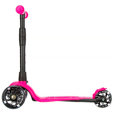 Самокат трехколесный складной светящиеся колеса Slider Stile1P 2