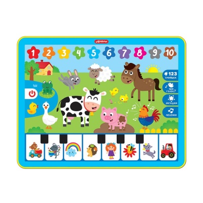 Развивающая игрушка Планшетик Веселая радуга Азбукварик 1824 01
