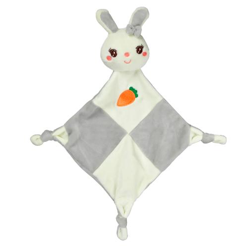 Мягкая игрушка комфортер Кролик с морковкой Uviton 611
