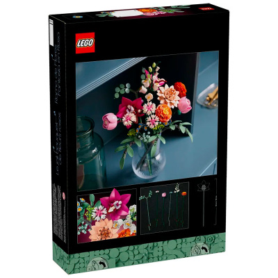 Конструктор Красивый розовый букет цветов Lego 10342 5