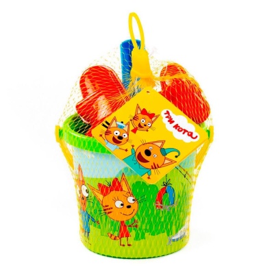 Набор для песочницы Полесье Три кота Мир приключений №1 Полесье 91574 4