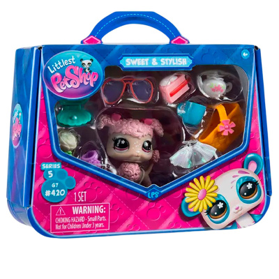 Игровой набор Littlest Pet Shop Стиль Пудель Hasbro 01057_LPS 4