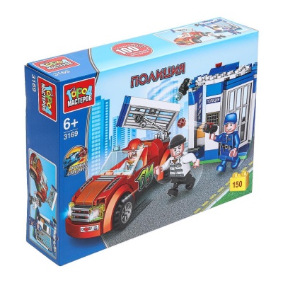 Конструктор Побег из тюрьмы 150 деталей Город мастеров 3169-KK 03