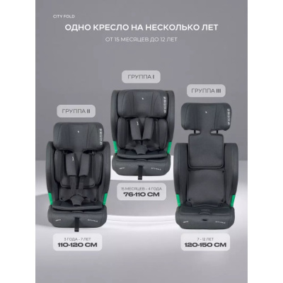 Автокресло Rant City Fold KBH315 Grey 05