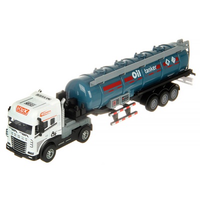 Грузовик цистерна фрикционный 39 см свет звук Veld Co 132827 2