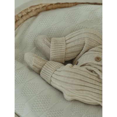 Комплект вязаный Маленькая звезда 0001-3 (ЧЗ-нк) слоновая кость 04