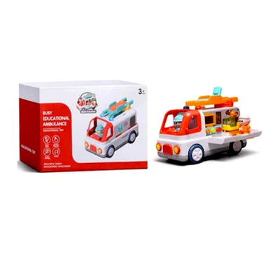 Игровой набор Доктор машинка со свет и звук эффектами, с фигуркой и подвижными элемент ТИ 3098284 2