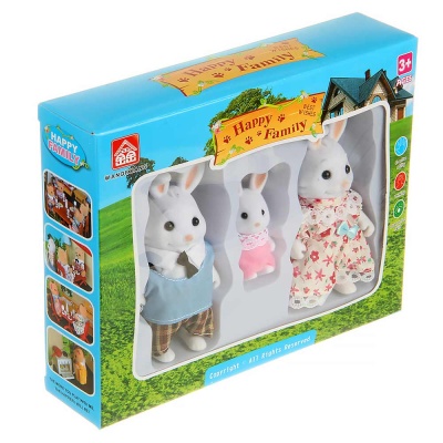 Игровой набор Семья зайчиков Veld Co 132739 4