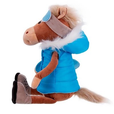 Мягкая игрушка Конь со сноубордом Патрик 25 см Relana RLS25002-2-25