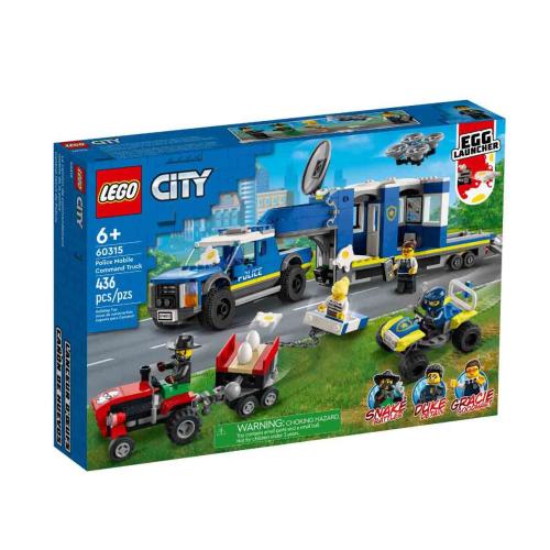 Конструктор Lego City Полицейский мобильный командный трейлер lego 60315 фото 3