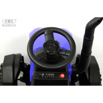 Детский электромобиль RiverToys O555OO синий 05