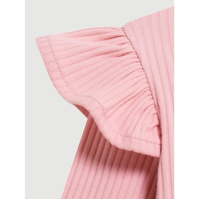 Лонгслив и лосины Mimilav пудровый 2