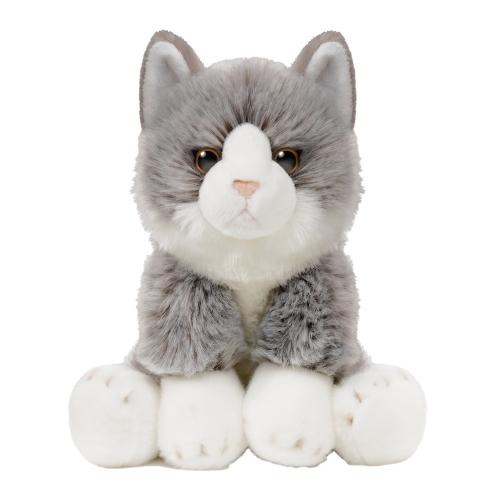 Мягкая игрушка Котик Серый Мейнкун 25 см Maxi Toys MT-TS112312-25