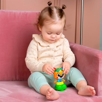 Музыкальная развивающая игрушка Щенок Тима Страна Фантиков Азбукварик 2911