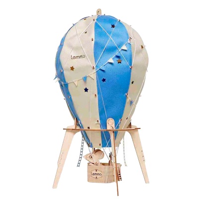 Конструктор деревянный Воздушный шар светильник Сияние ночи 103 детали Lemmo 0223 1