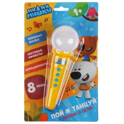 Музыкальная игрушка Микрофон Ми-ми-мишки Умка HT1077-R