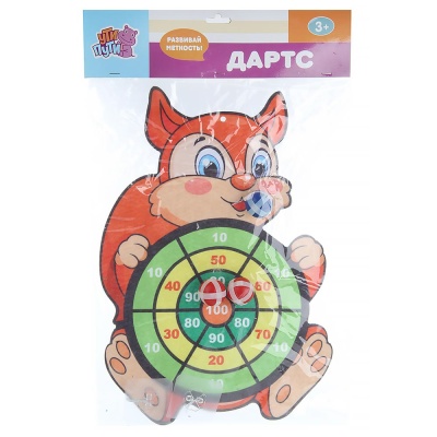 Дартс мягкий Белочка 3 мячика Veld Co 112678 5