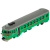 Модель металлическая Электричка Технопарк COMTRAIN-19SL-GN