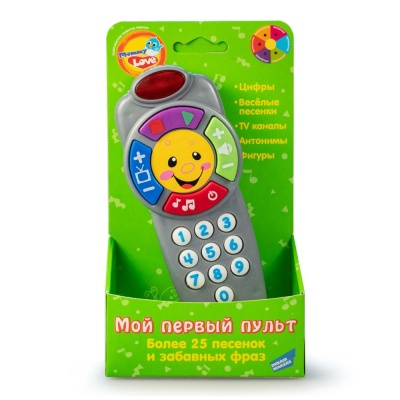 Развивающая музыкальная игрушка Мой первый пульт Mommy Love PS666-A