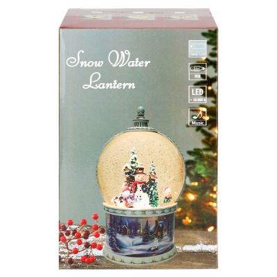 Светильник новогодний музыкальный Щелкунчик у ёлки Miland СВП-0016