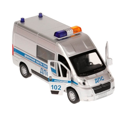 Игрушка Машина Citroёn Jumper Полиция Технопарк JUMPER-14POL-SR 11