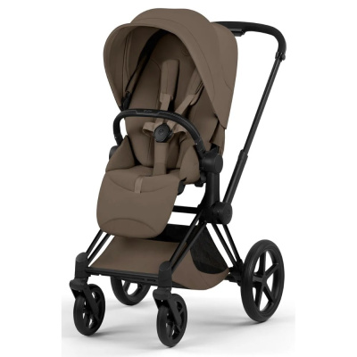 Коляска 2 в 1 Cybex Priam V Style Matt Black Coconut Brown 04