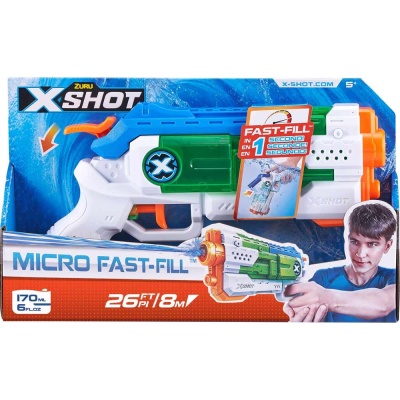Игрушка водный бластер X-Shot Water Fast Fill Micro Zuru 56220