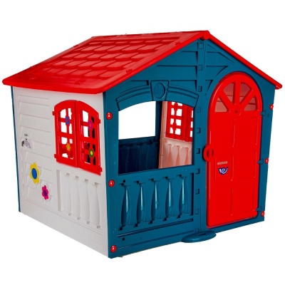 Игровой домик PalPlay M781-TWILIGHT красный-морской-белый 01