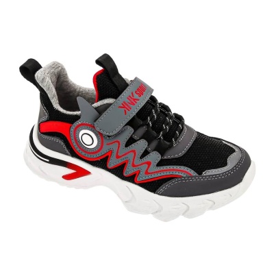 Кроссовки демисезонные Kenka JSA_2-197-black-grey