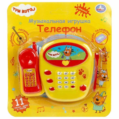 Развивающая игрушка Телефончик Три Кота Умка A867056M-O-R3 фото 5