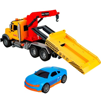 Игрушка инерционная Эвакуатор звук свет Рыжий кот 2050170 3