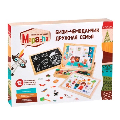 Бизи-чемоданчик Дружная семья Mapacha 76840 3