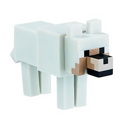 Коллекционные топперы Minecraft Скелет Волк и Зелёный крипер¶Minecraft MC2021C 5