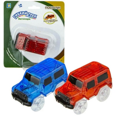 Гибкий трек внедорожник со светом 1toy Т16666 4