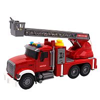 Пожарная машина фрикционная со светом и звуком 37 см Funky Toys FT0454076