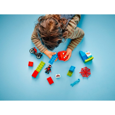 Конструктор Lego Duplo 10424 Приключение Спина на мотоцикле 05