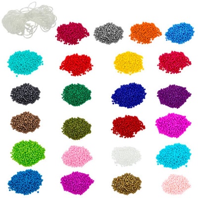 Набор для создания украшений из бисера 6000 бусин Brauberg Kids 664696 2