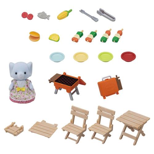 Игровой набор Sylvanian Families Пикник с барбекю для друзей Epoch 5640 фото 3