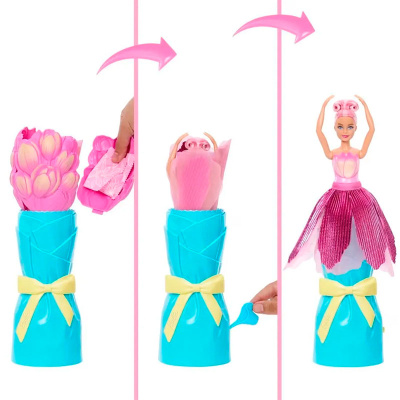 Игровой набор Barbie Кукла в тюльпане Mattel JMF57 4
