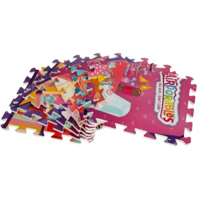 Коврик-пазл Hairdorable 8 сегментов Играем Вместе FS-HDR 1