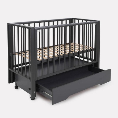 Кровать детская с универсальным маятником Rant Bergen Plus 800 Moon Grey 03