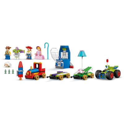 Конструктор Lego Disney 43264 Праздничный поезд и машинка 04