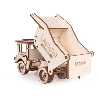 Конструктор деревянный Самосвал Сэм 43 детали Lemmo 0062 2