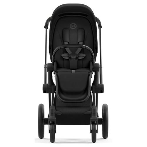 Коляска 2 в 1 Cybex Priam IV Matt Black Sepia Black фото 19