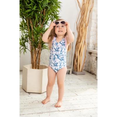 Купальник слитный Лепестки Carrot 10002207 розовый