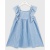 Платье летнее размер 122 Deloras 19668 голубое