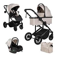 Коляска 3 в 1 Farfello Sola Trio Comfort SOLA-7 Cream