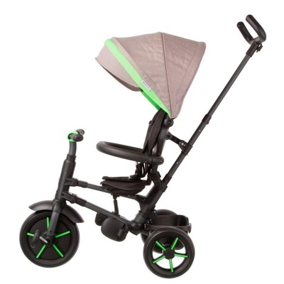 Детский трёхколёсный велосипед Qplay Star Star1GG бежевый 02